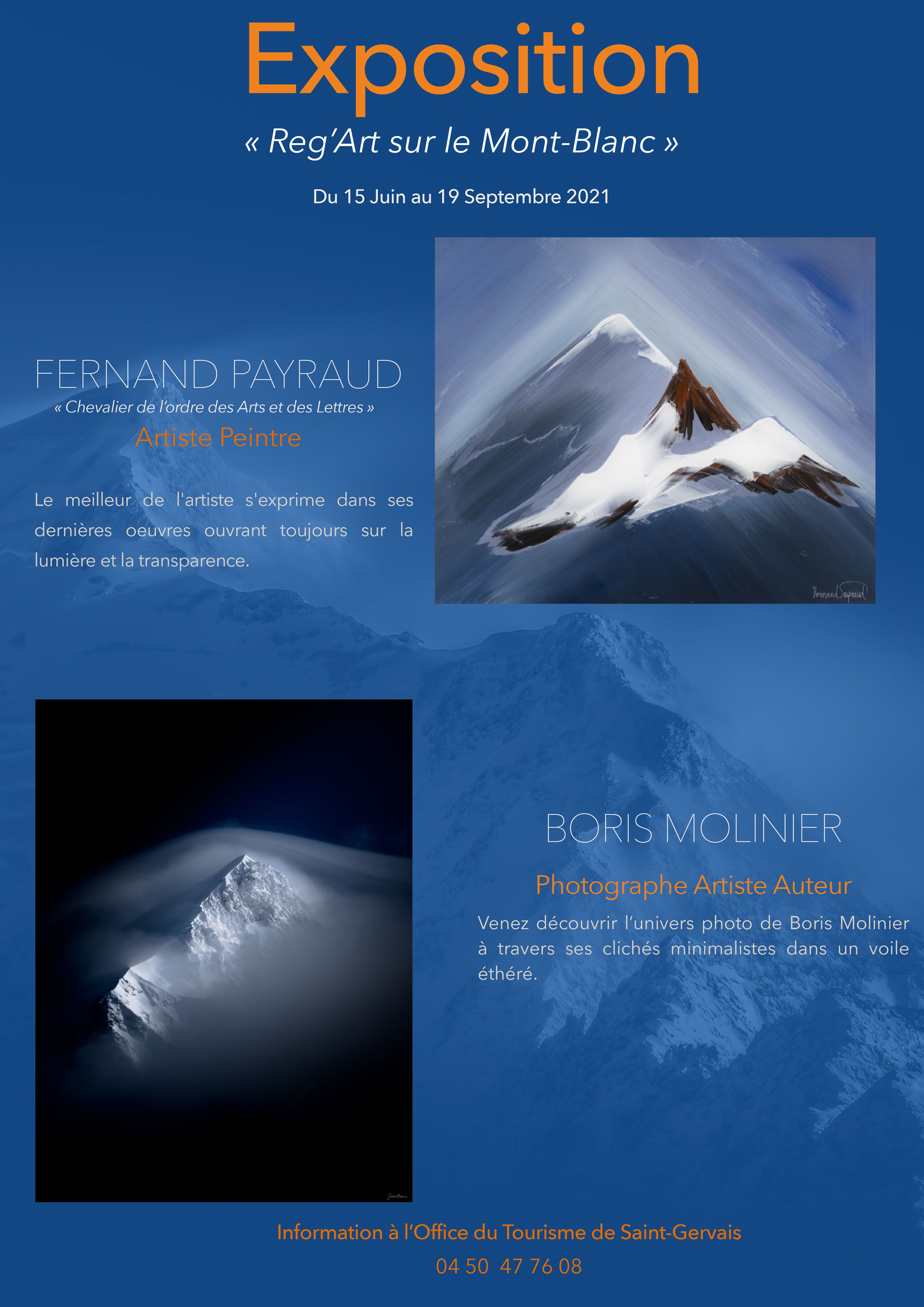 Exposition Reg’Art sur le Mont-Blanc